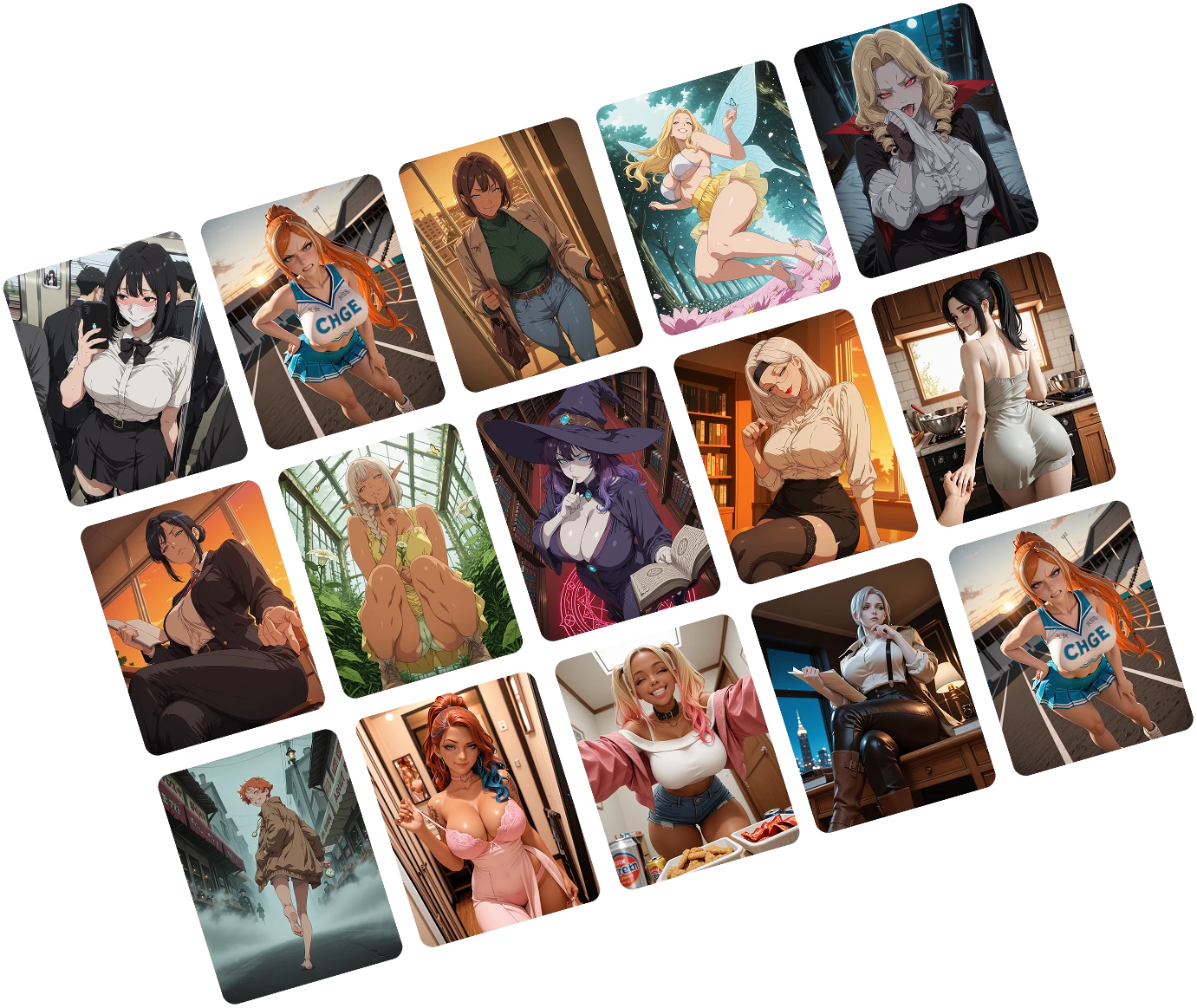 AI chat characters
